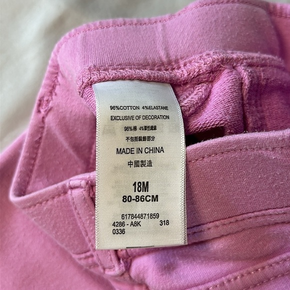 Levi's  - pink pull on leggings/jeggings. Size 18 months - Picture 5 of 5